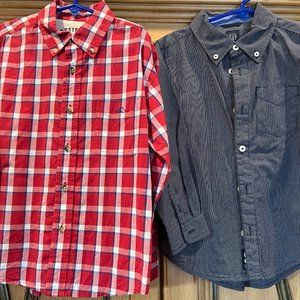 Boy's long sleeve button down shirt